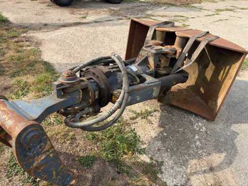 SMAG PEINER HZG 440.14 Hydraulischer Holzgreifer Rundholzgreifer 0,44 m³ Rotator
