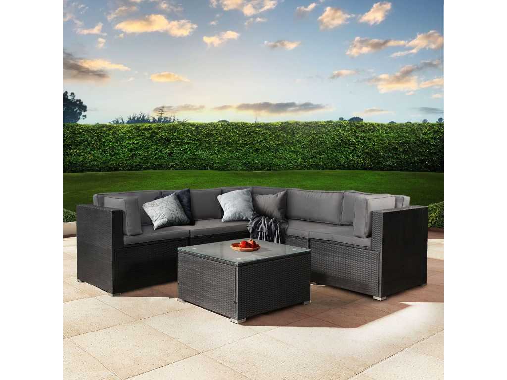 Polyrattan Garden Furniture Set