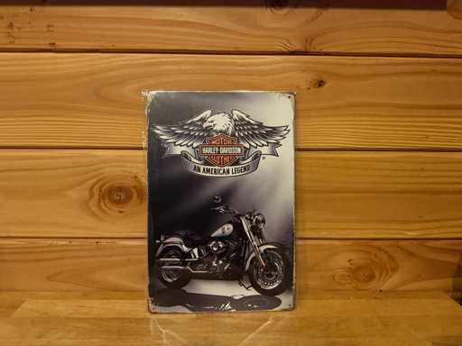 Metalen reclamebord 30x20cm