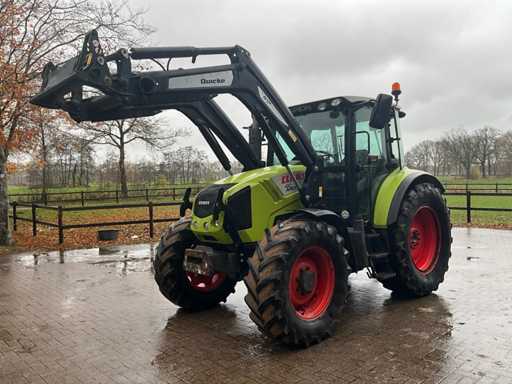 2011 Claas Arion 420 Vierwielaangedreven landbouwtractor met voorlader