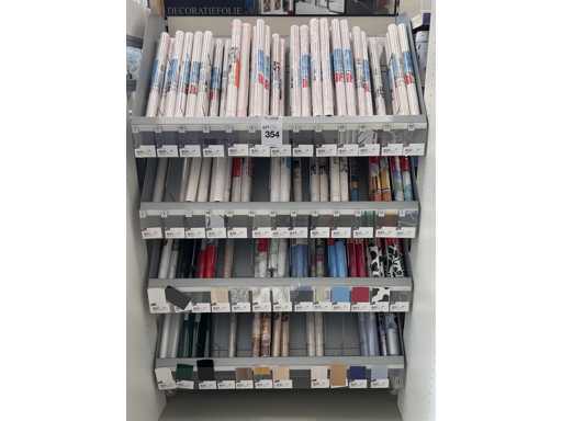 Various adhesive film (43x) total approximately 150 rolls