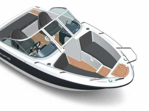 Verre du pare-brise central en aluminium Uttern T51 - 2103898