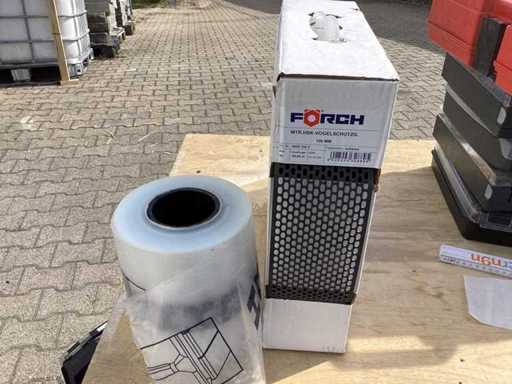 Förch Dachbaustoffe MTR. HSK–Vogelschutzg. 100 MM + canalón móvil