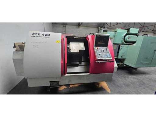 Gildemeister - CTX 400 S2 - 2-assige horizontale CNC-draaibank met gemotoriseerde toren en C-as - 1999