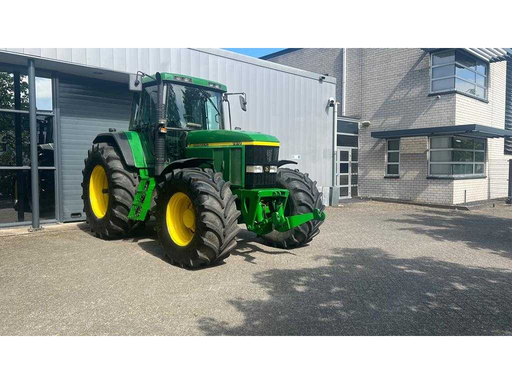 john deere - 7810 - TZN-66-R - tractor - 1998