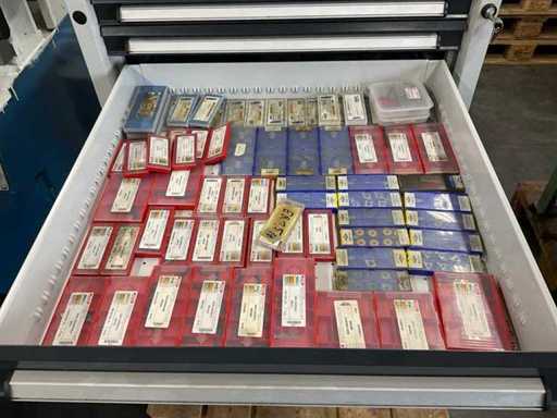 Various brands Batch of carbide inserts