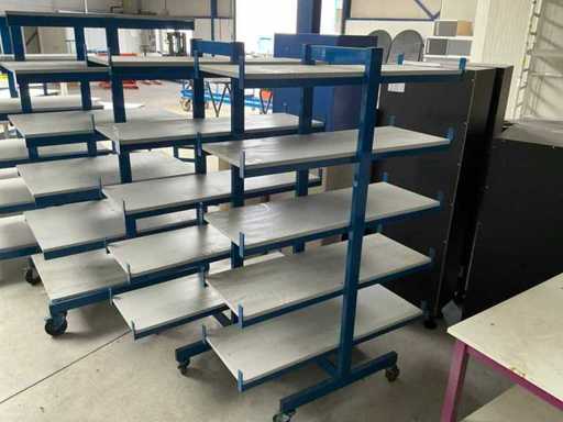 Carrello a scaffale Aestico (2x)