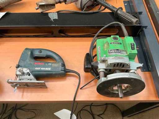 Decoupeerzaag en handfrees