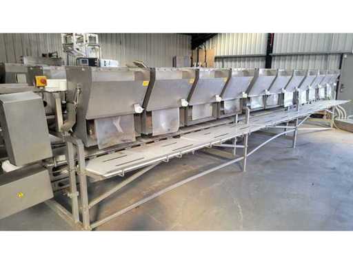 Marvel Smart Linie 22 Behälter Geflügelsortiermaschine