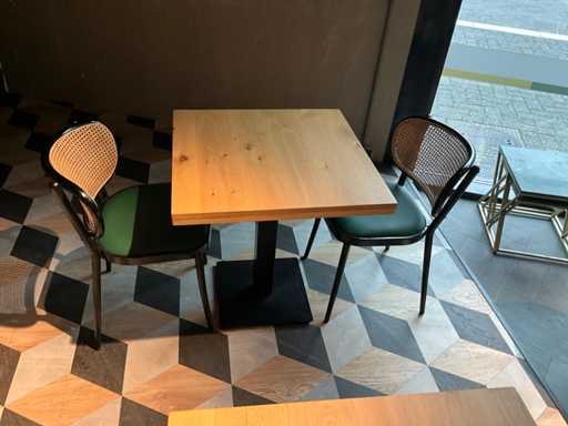 Dining table with chairs