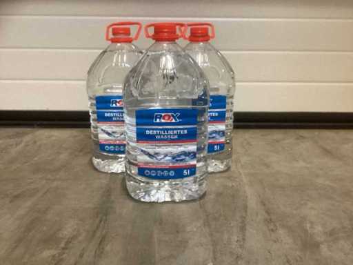 Demiwater accu 3x 5L