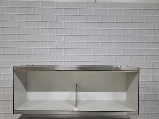Wall cabinet trespa/stainless steel