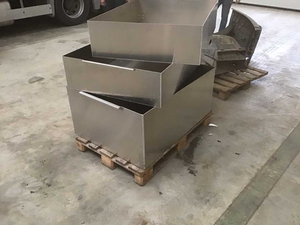 Aluminium-Bodenschalen (3x)
