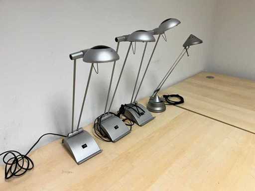 Schreibtischlampen (7x) teilweise v. Ikea