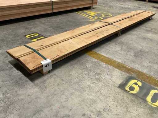 Europees eiken vellingdelen 20x160 mm (4x)