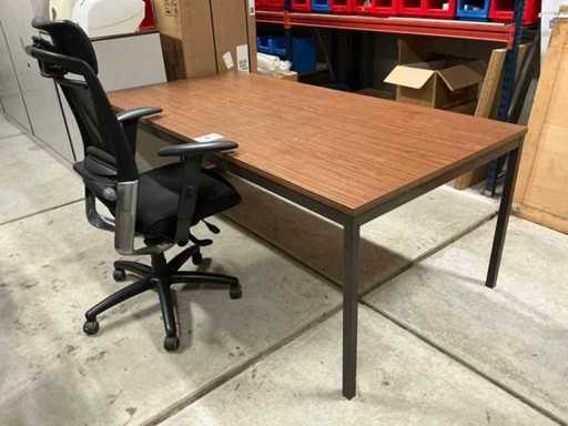 Desk with chair