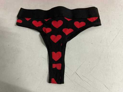 Ensemble cadeau de sous-vêtements en forme de cœur (75x)