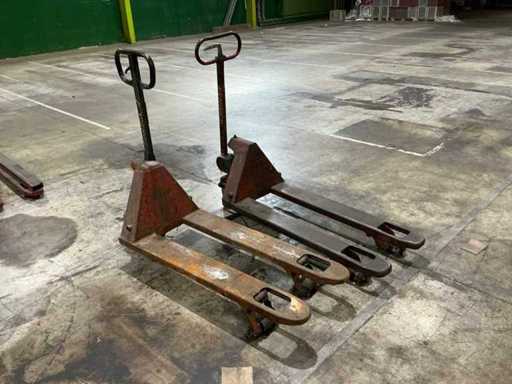 Hydrauliczny ręczny wózek paletowy FENWICK (2x)