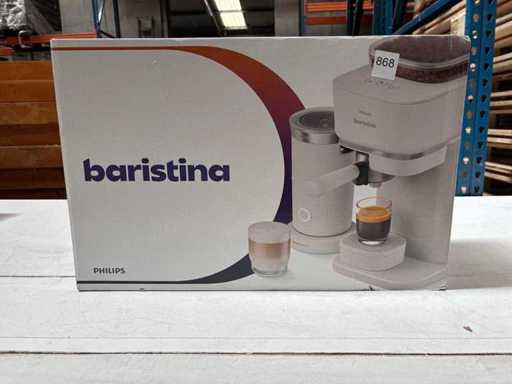 Baristina Espressomaschine + Milchaufschäumer