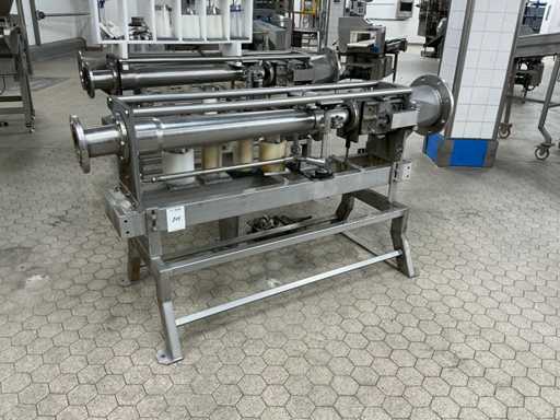 Fruit en groente watersnijmachine