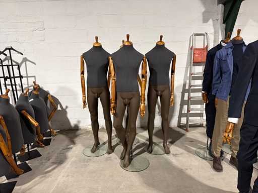 Vintage look Paspop (6x)