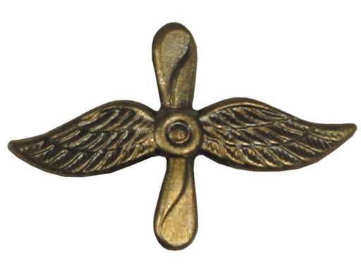 CZ/SK Metallabzeichen "Luftwaffe", bronze, neuwertig (Meier) (200x)