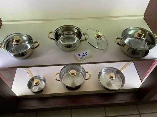 GSW 12-piece cooking pot set