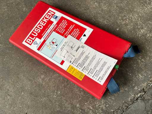 Blusdeken 1,8x1,2 mtr - Branddeken