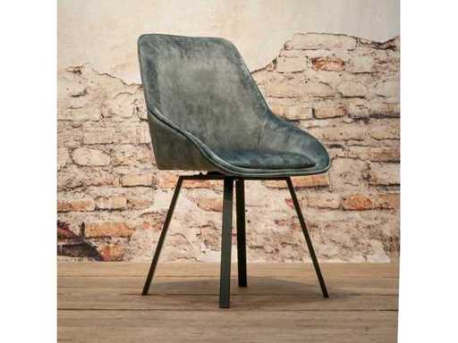 Dining Chair (4x)adore velvet blue