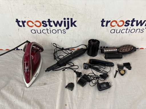 Remington – Barttrimmer | BaByliss AS970E – Föhnbürste | Tefal Ultragliss Plus – Dampfeisen