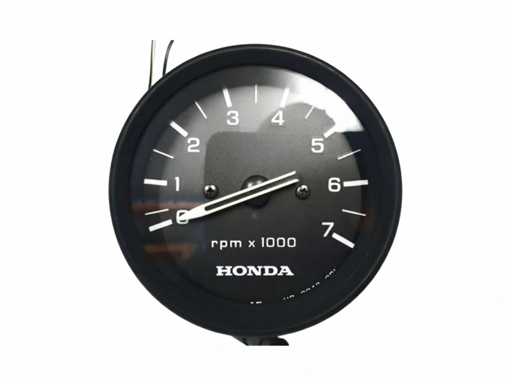 Honda 7000 U/min Außenbord-Drehzahlmesseranzeige schwarz – 37250-ZV7-913