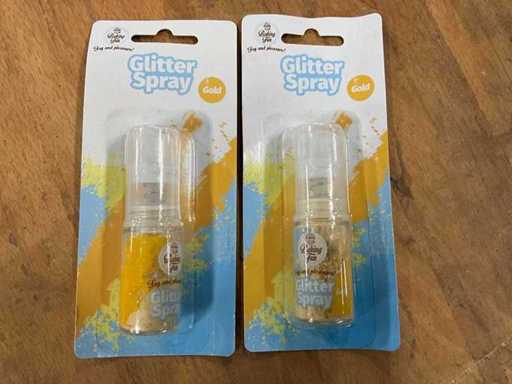 Baking Fun Gold Party spray glitter commestibile