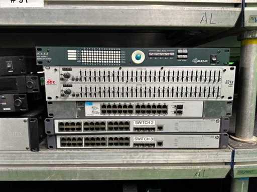 Konvolut Live-Audio Peripherie Equipment (9x)