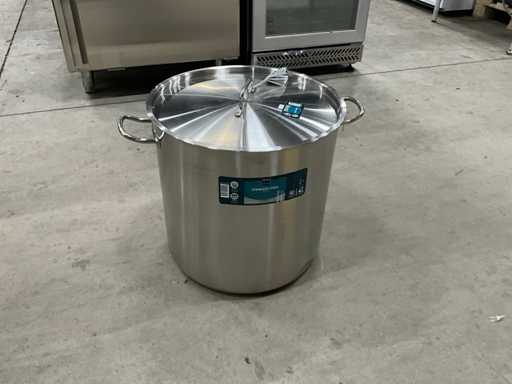 Metro stainless steel pan with lid