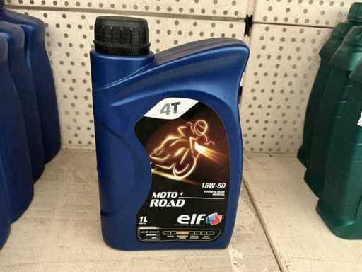 Undici, capacità 1 litro 4 T Olio motore (10x)