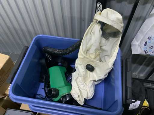 Scott Flowhood proflow asbestos 2SC Luchtkap / adembescherming