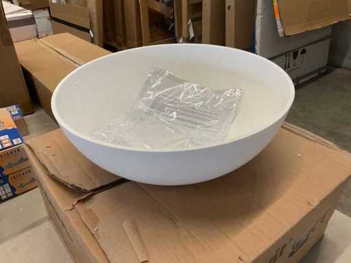 Surface solide de bassin de lavage Ideavit Solid Thin