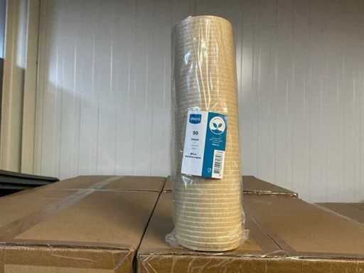 Viele Depa-Deckel aus Bambuspapier Ø9 cm (20700x)