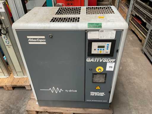 2006 Atlas Copco GA11VSDff Compressore a vite