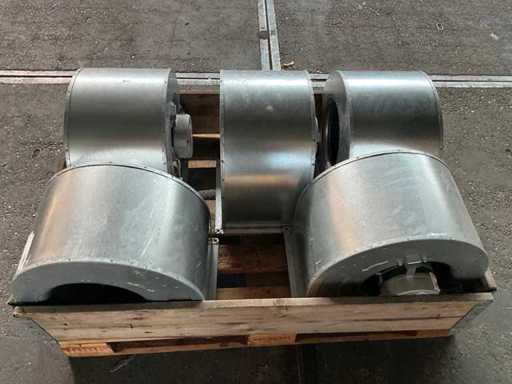 Swegon DD 10-8 TAC 1/2 Zentrifugalventilator (5x)