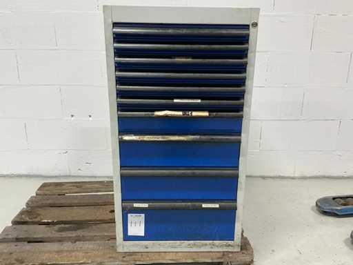 Komoda z narzędziami z 10 szufladami i pojemnością