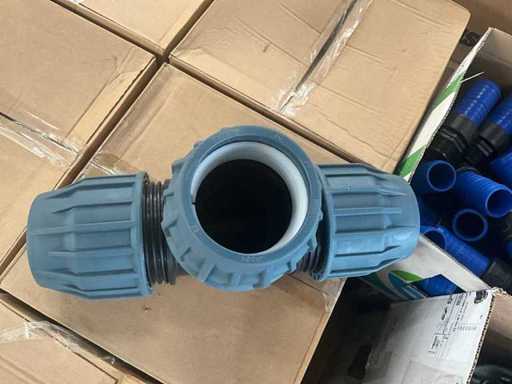 Jason 90MM T-piece PP Coupling (8x)