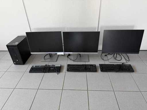 HP - e243i - Monitor (3x)
