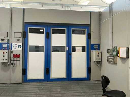 Cabina di verniciatura e asciugatura