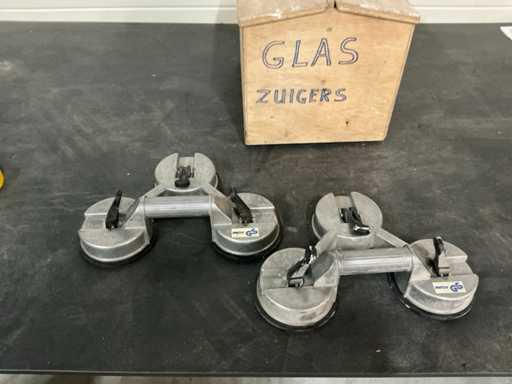 Glass pistons (2x)