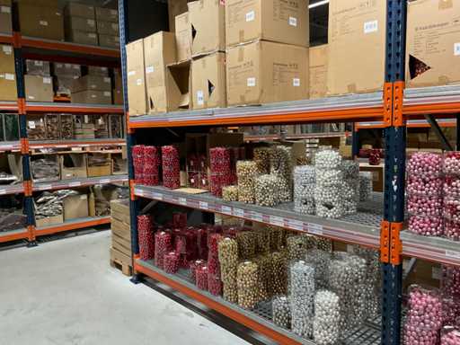 Lotto di palle di Natale in vetro