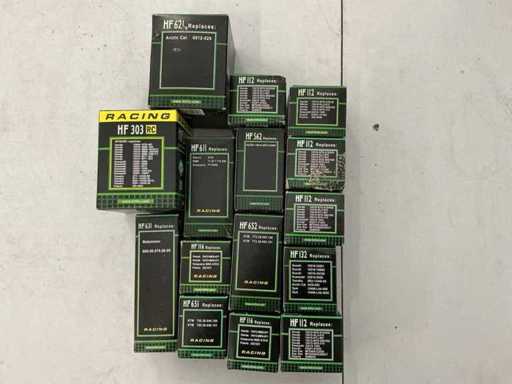 Partij Diverse waaronder,Moto oliefilters