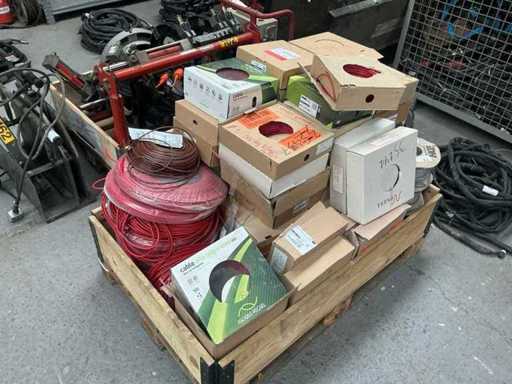 Environ 500 kg de fil électrique