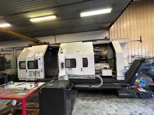 MAZAK SLANT TURN 50N Inclined Bed 2-Axis Horizontal CNC Lathe with Mazatrol 640T Control