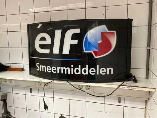 Elf Werbetafel
